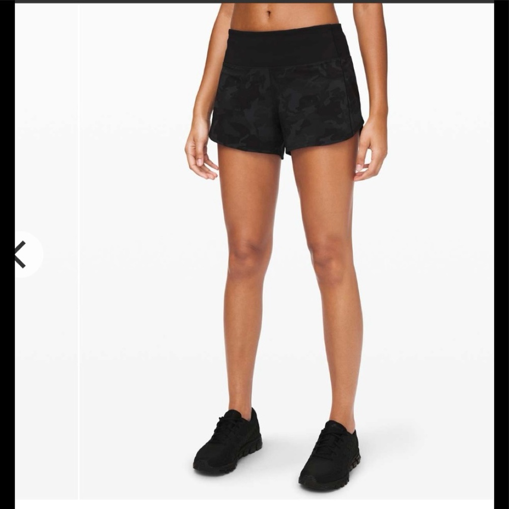 Lululemon Speed Up Short 4” length, sz 4
